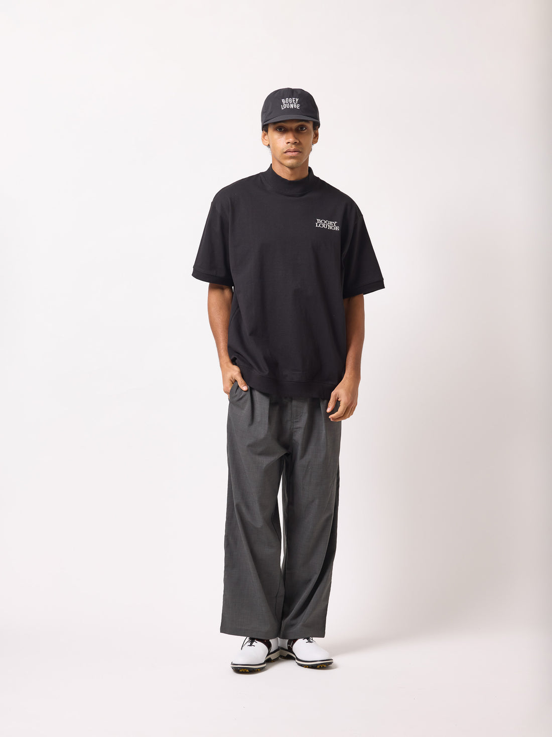 ［BOGEY LOUNGE］半袖トップス(ペリカン)