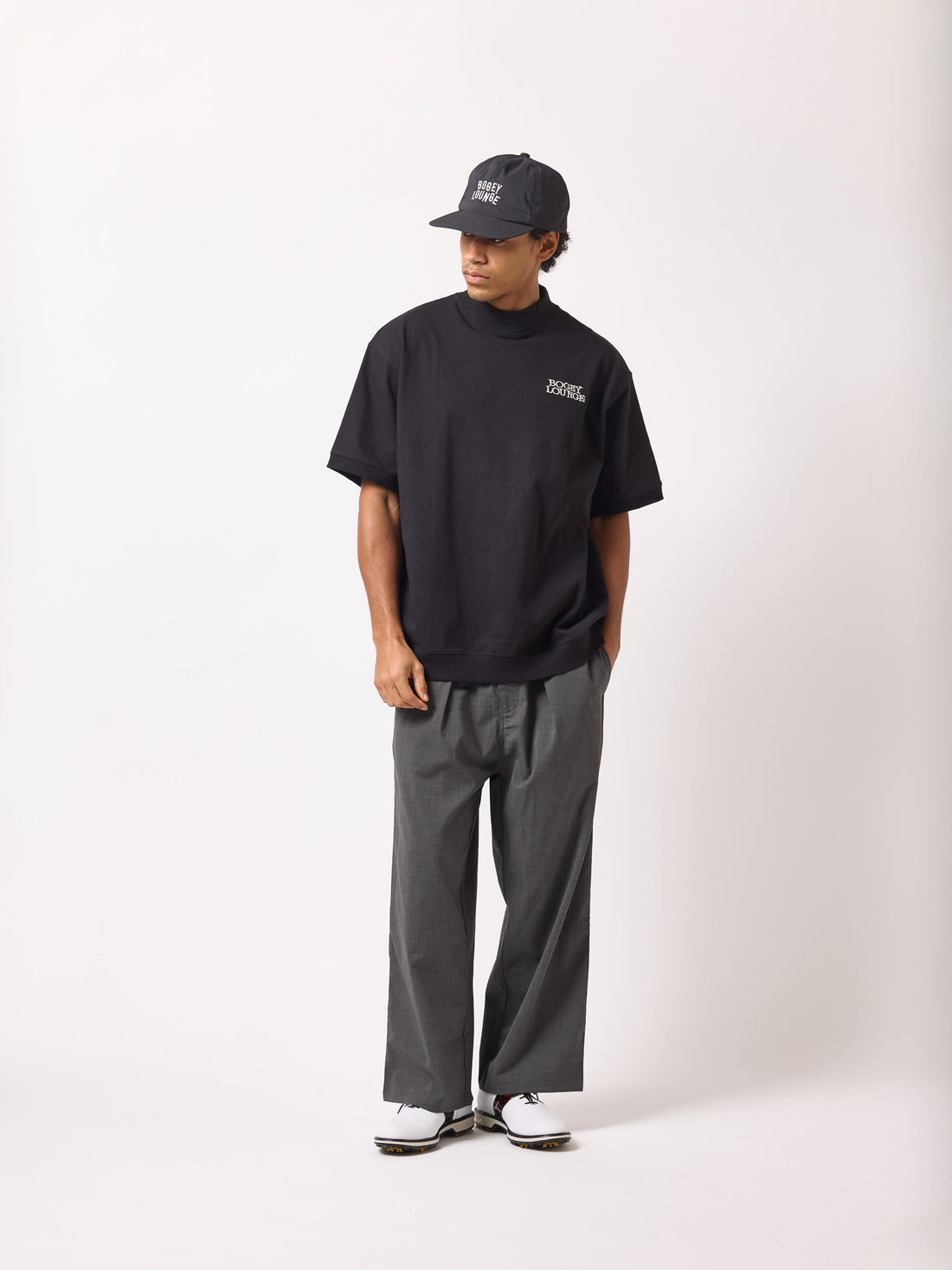 ［BOGEY LOUNGE］半袖トップス(ペリカン)