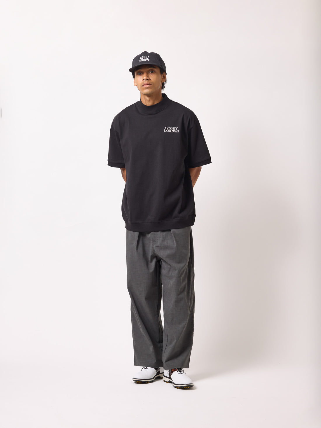 ［BOGEY LOUNGE］半袖トップス(ペリカン)