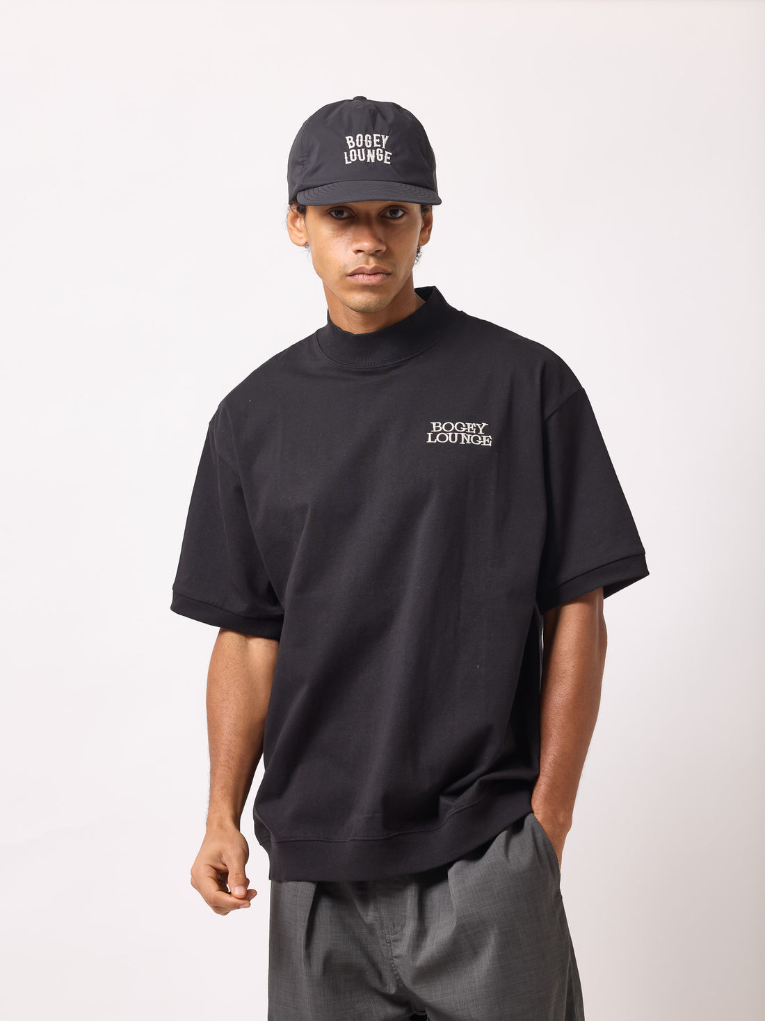 ［BOGEY LOUNGE］半袖トップス(ペリカン)