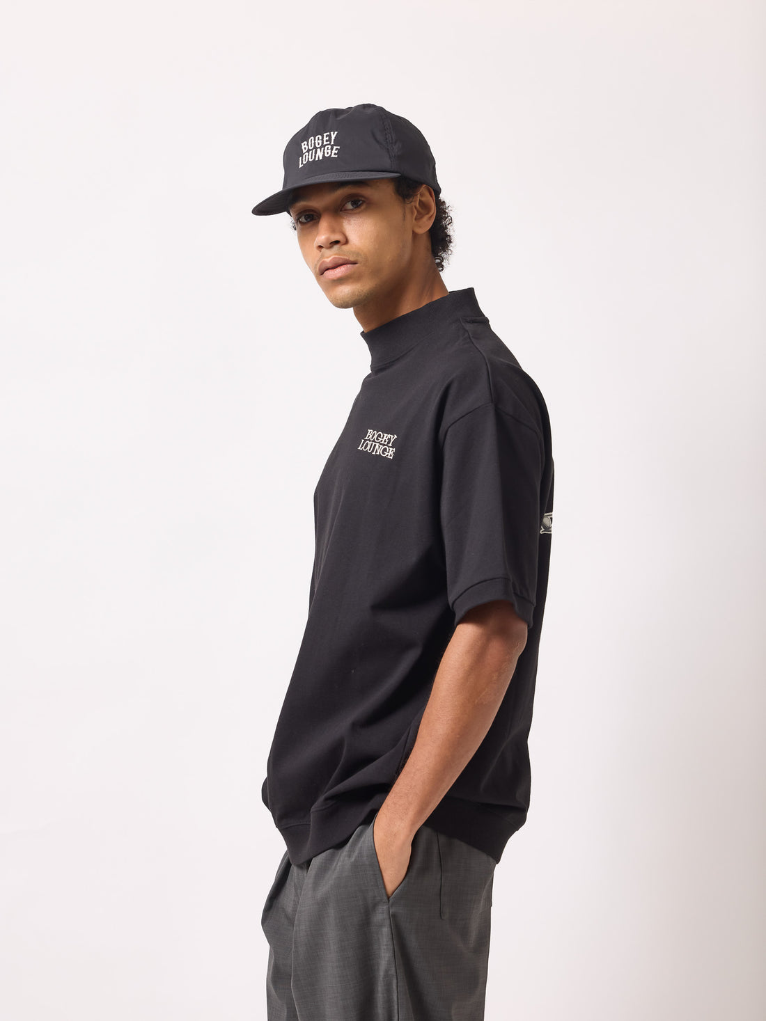 ［BOGEY LOUNGE］半袖トップス(ペリカン)