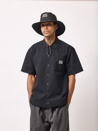 ［BOGEY LOUNGE］サッカー衿つきシャツ