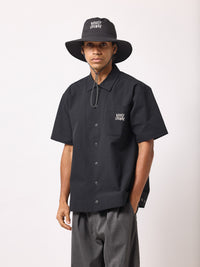 ［BOGEY LOUNGE］サッカー衿つきシャツ