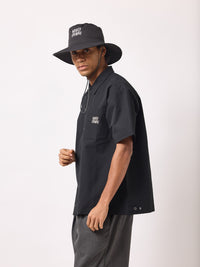 ［BOGEY LOUNGE］サッカー衿つきシャツ