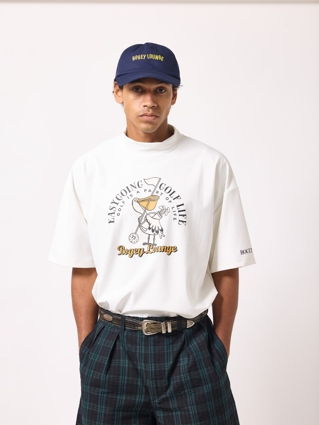 MOCK NECK TOP (PELICAN)