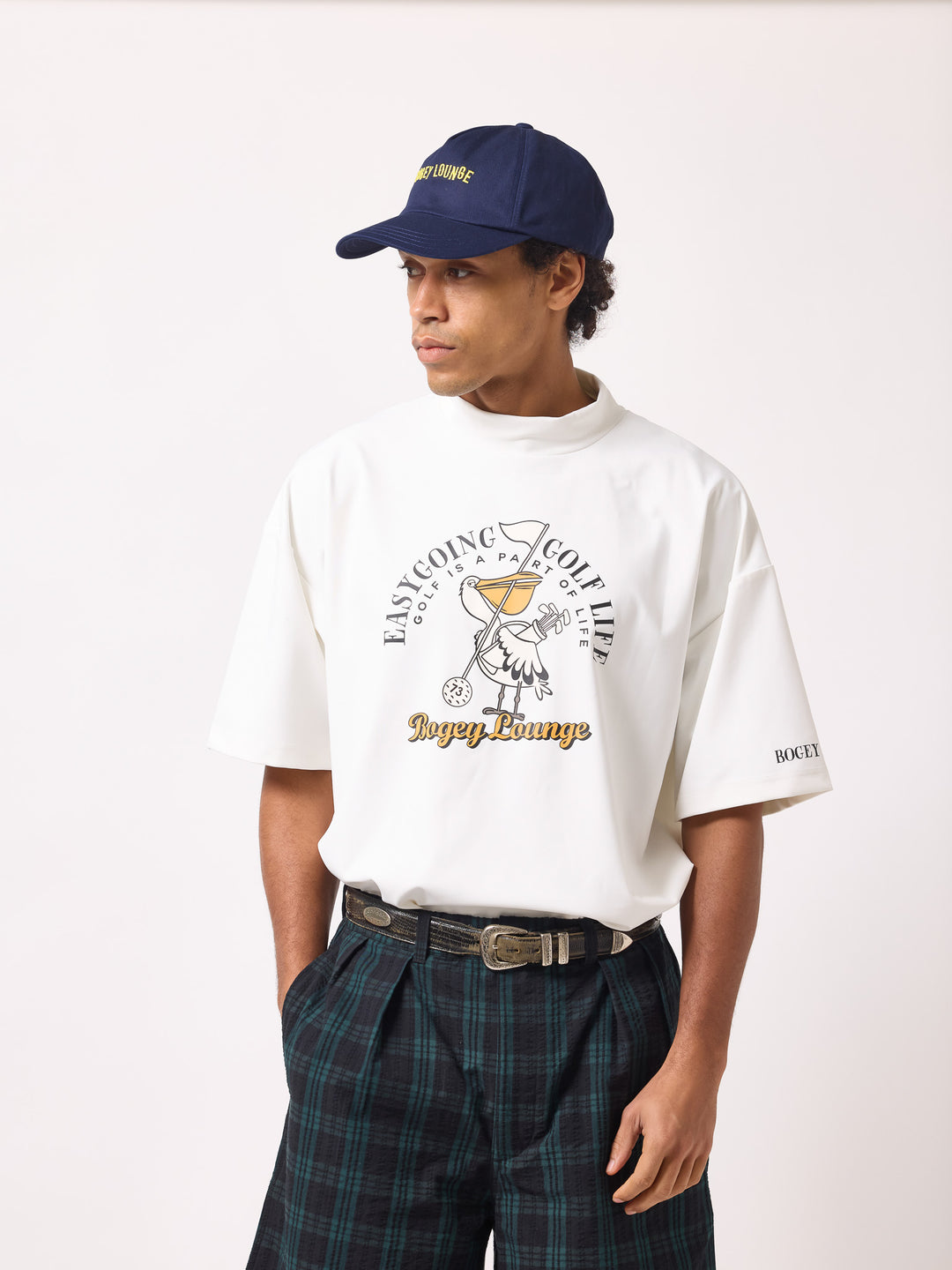 MOCK NECK TOP (PELICAN)