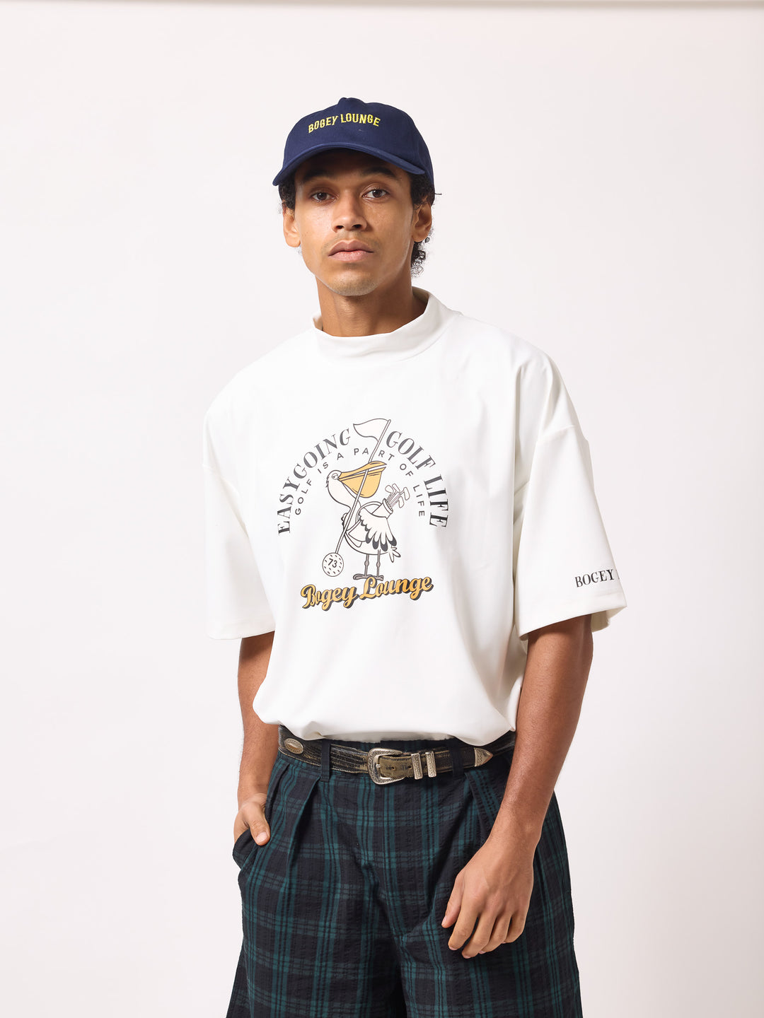 MOCK NECK TOP (PELICAN)