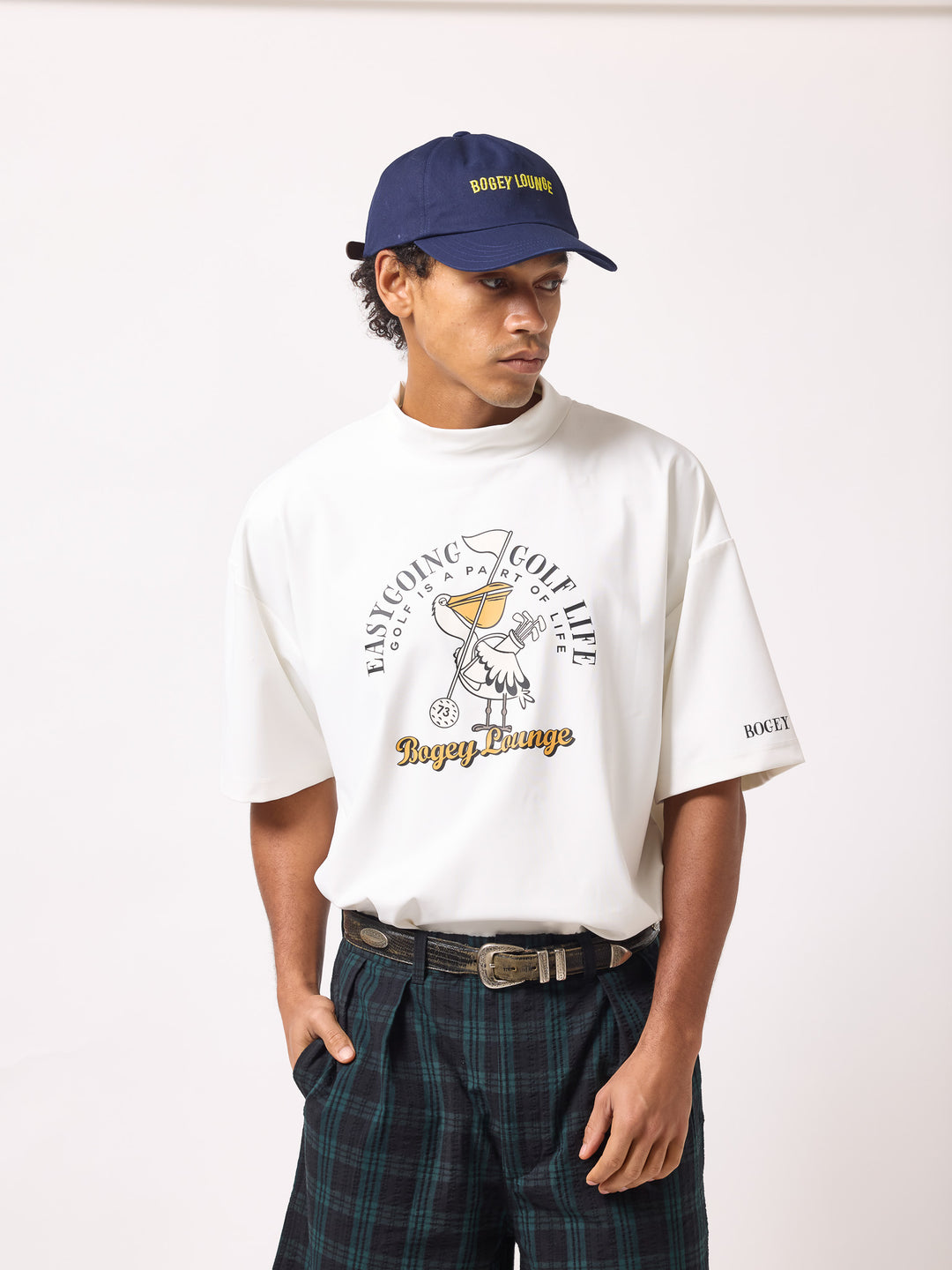 MOCK NECK TOP (PELICAN)