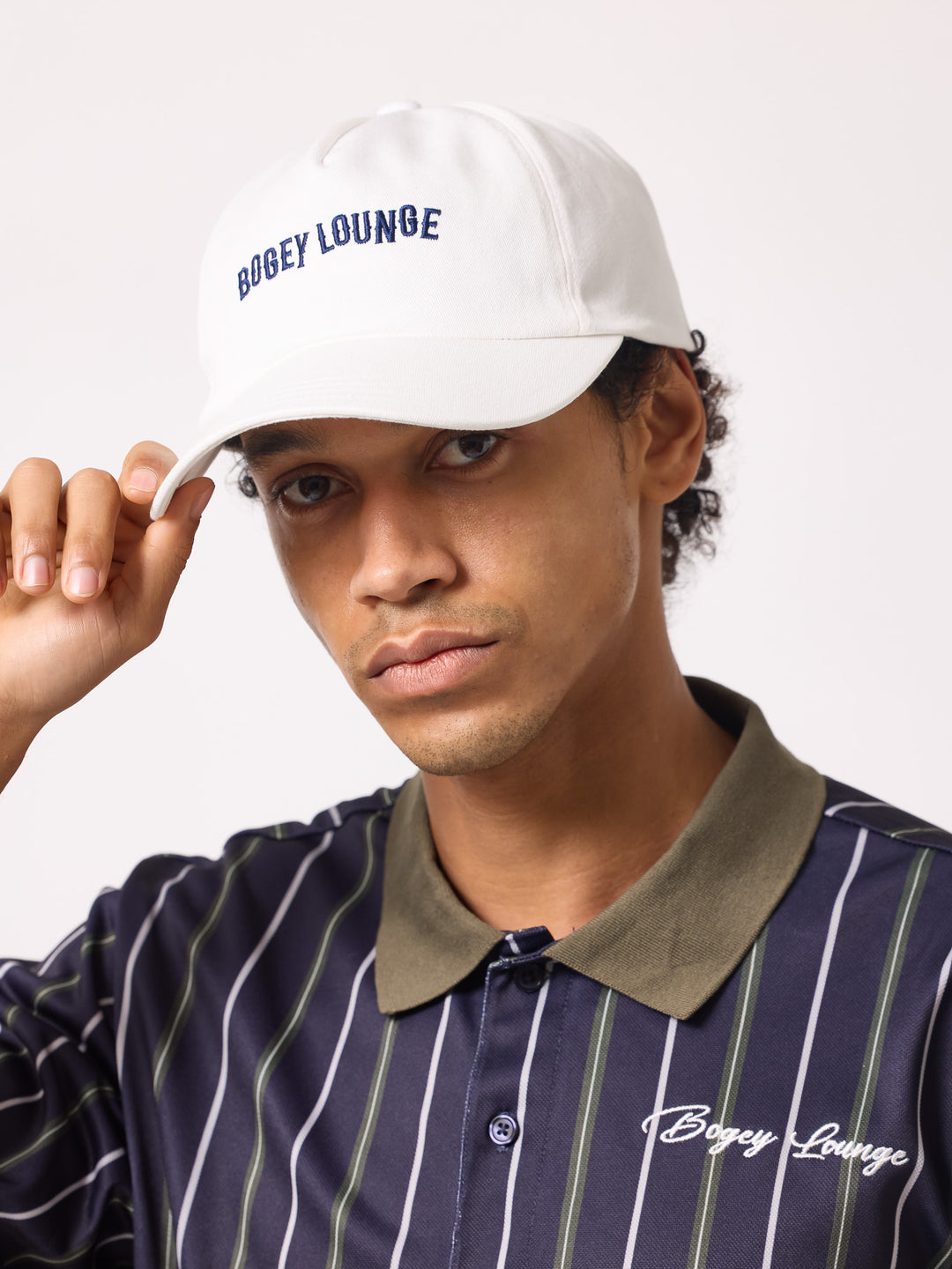 COTTON LOGO CAP