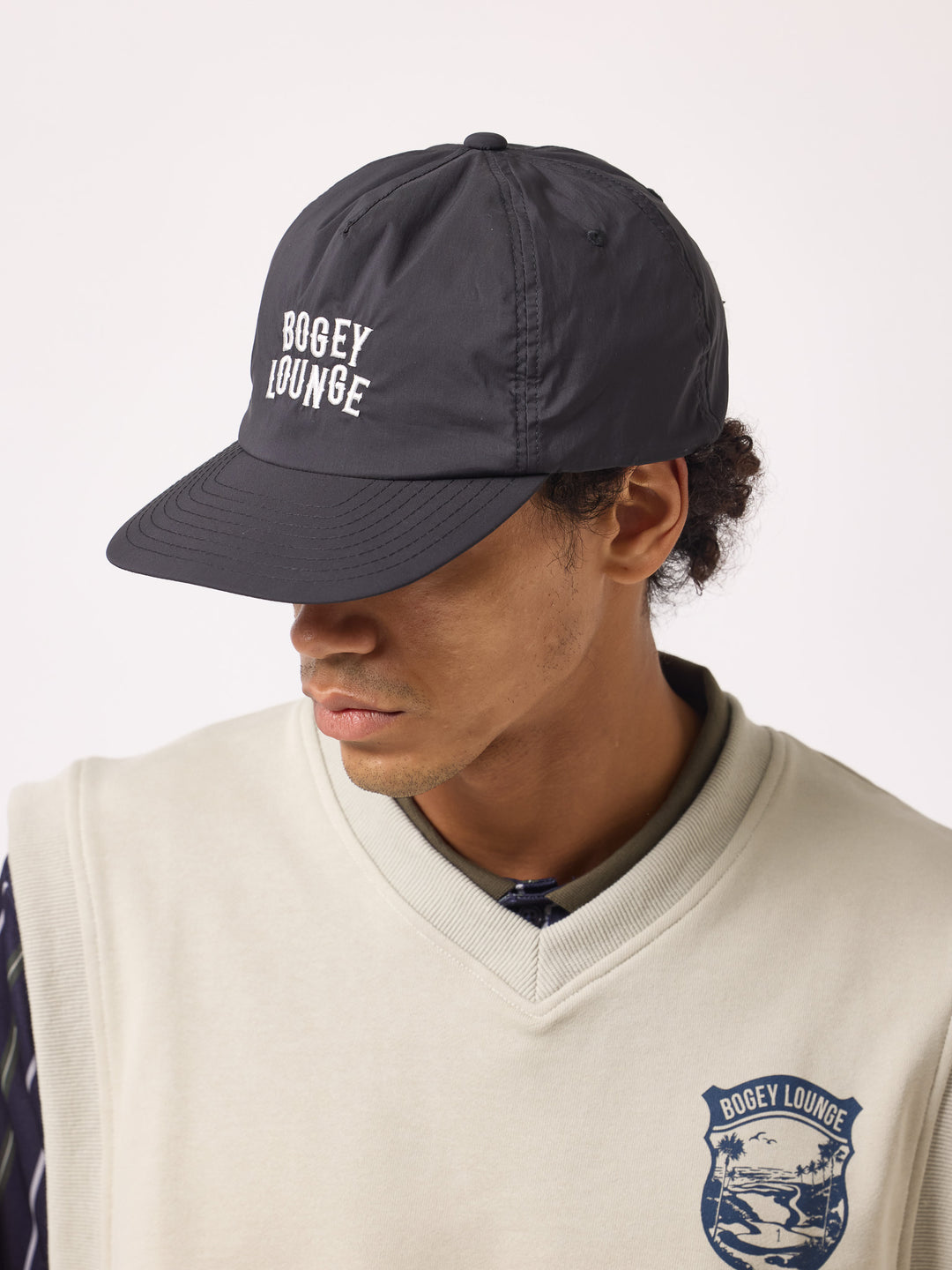 NYLON LOGO CAP