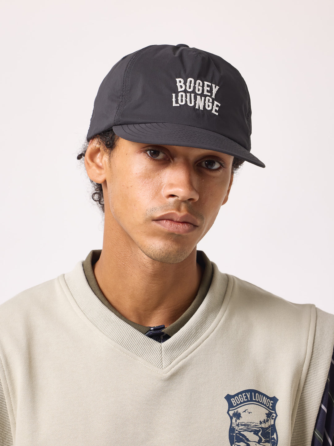 NYLON LOGO CAP