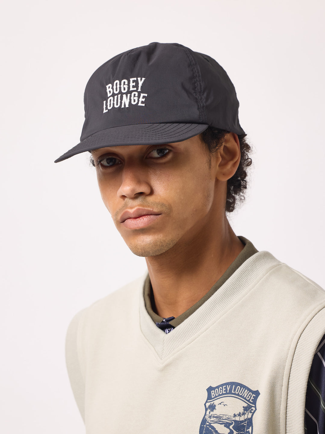 NYLON LOGO CAP