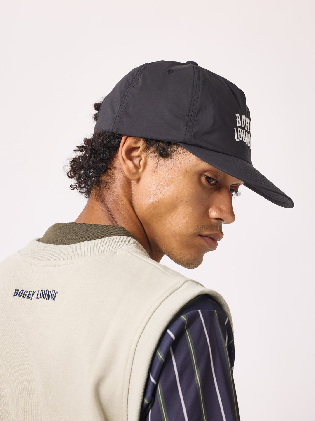 NYLON LOGO CAP