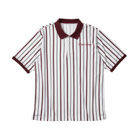 ［BOGEY LOUNGE］マルチストライプポロシャツ