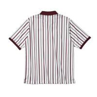 ［BOGEY LOUNGE］マルチストライプポロシャツ