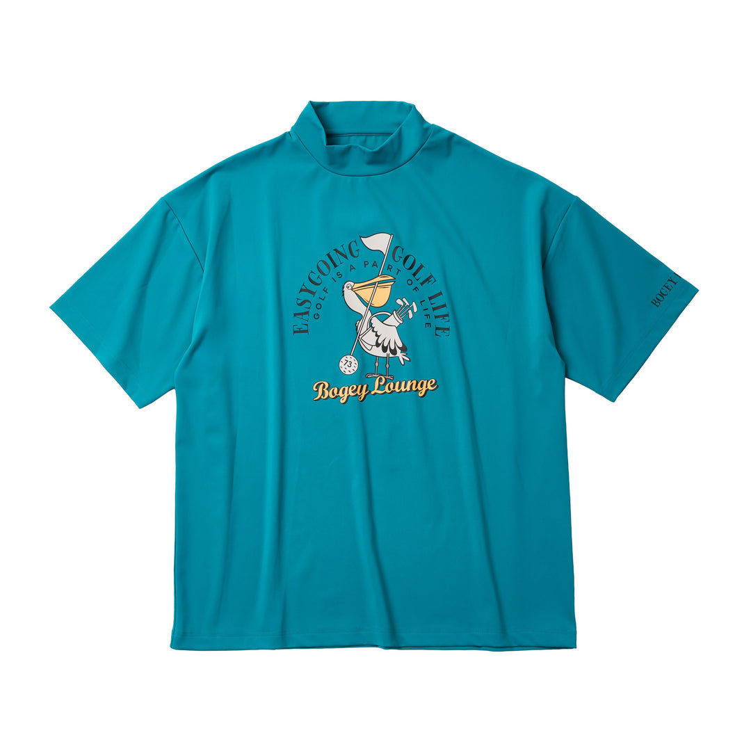 MOCK NECK TOP (PELICAN)