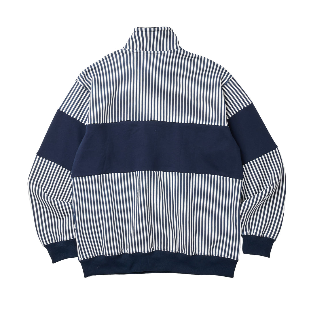 BRUSHED HALF-ZIP SWEATSHIRT