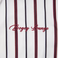 ［BOGEY LOUNGE］マルチストライプポロシャツ