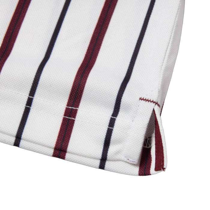 ［BOGEY LOUNGE］マルチストライプポロシャツ