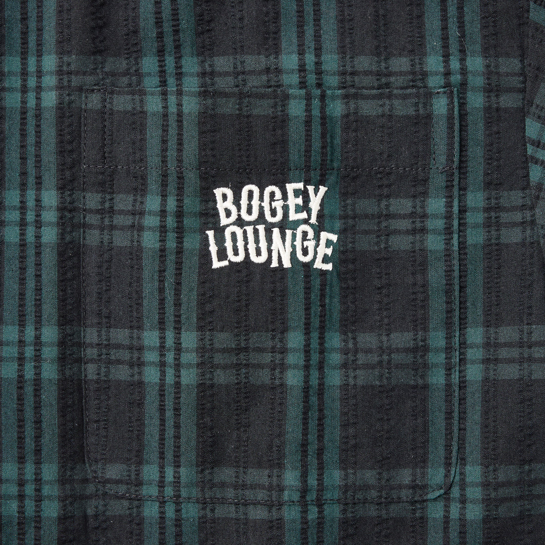 ［BOGEY LOUNGE］サッカー衿つきシャツ