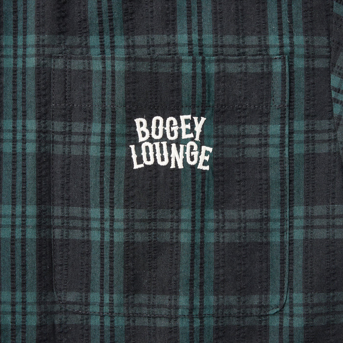 ［BOGEY LOUNGE］サッカー衿つきシャツ