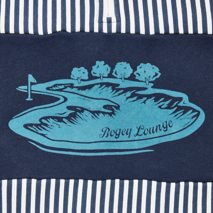 ［BOGEY LOUNGE］裏毛ハーフZIPトレーナー