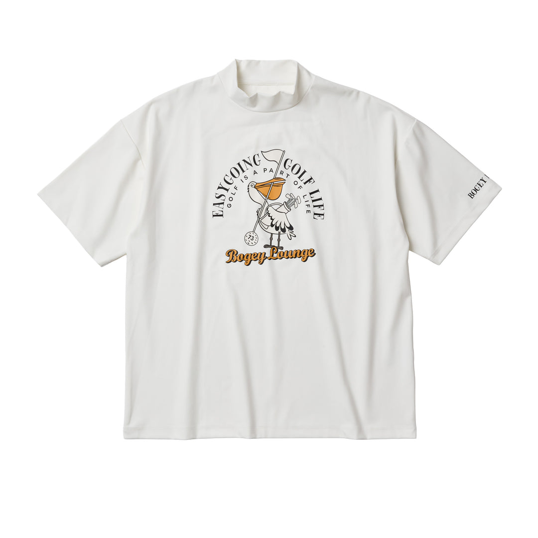 MOCK NECK TOP (PELICAN)