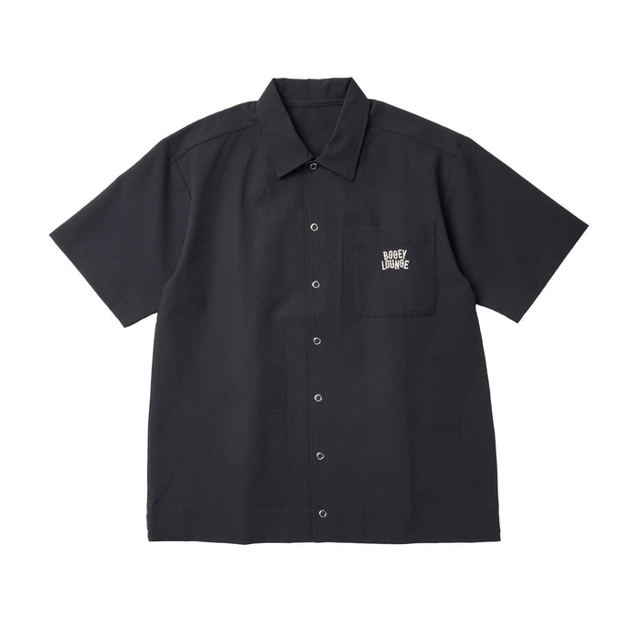 ［BOGEY LOUNGE］サッカー衿つきシャツ