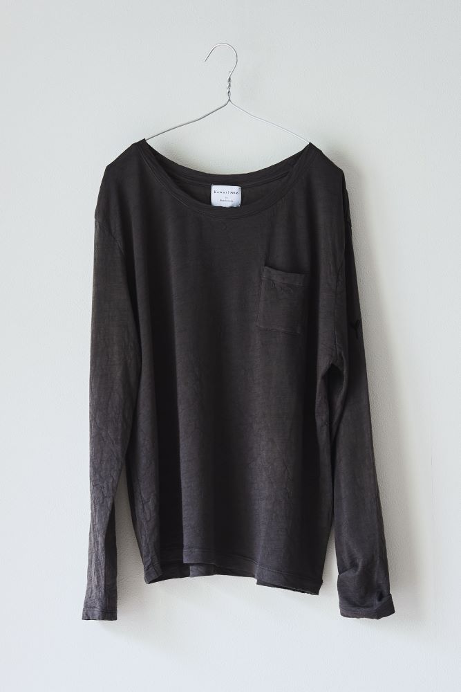 ［かわり芽］季節のかわり芽 長袖ウールTシャツ