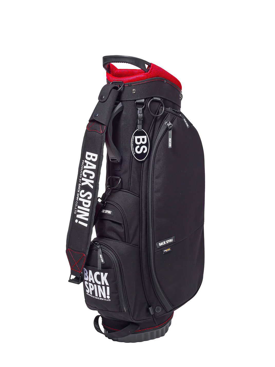 ［BACK SPIN!］CORDURA STAND CADDIE BAG SOLID