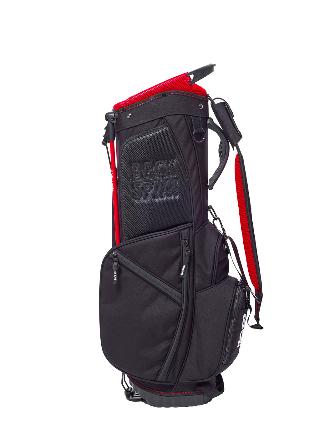 ［BACK SPIN!］CORDURA STAND CADDIE BAG SOLID