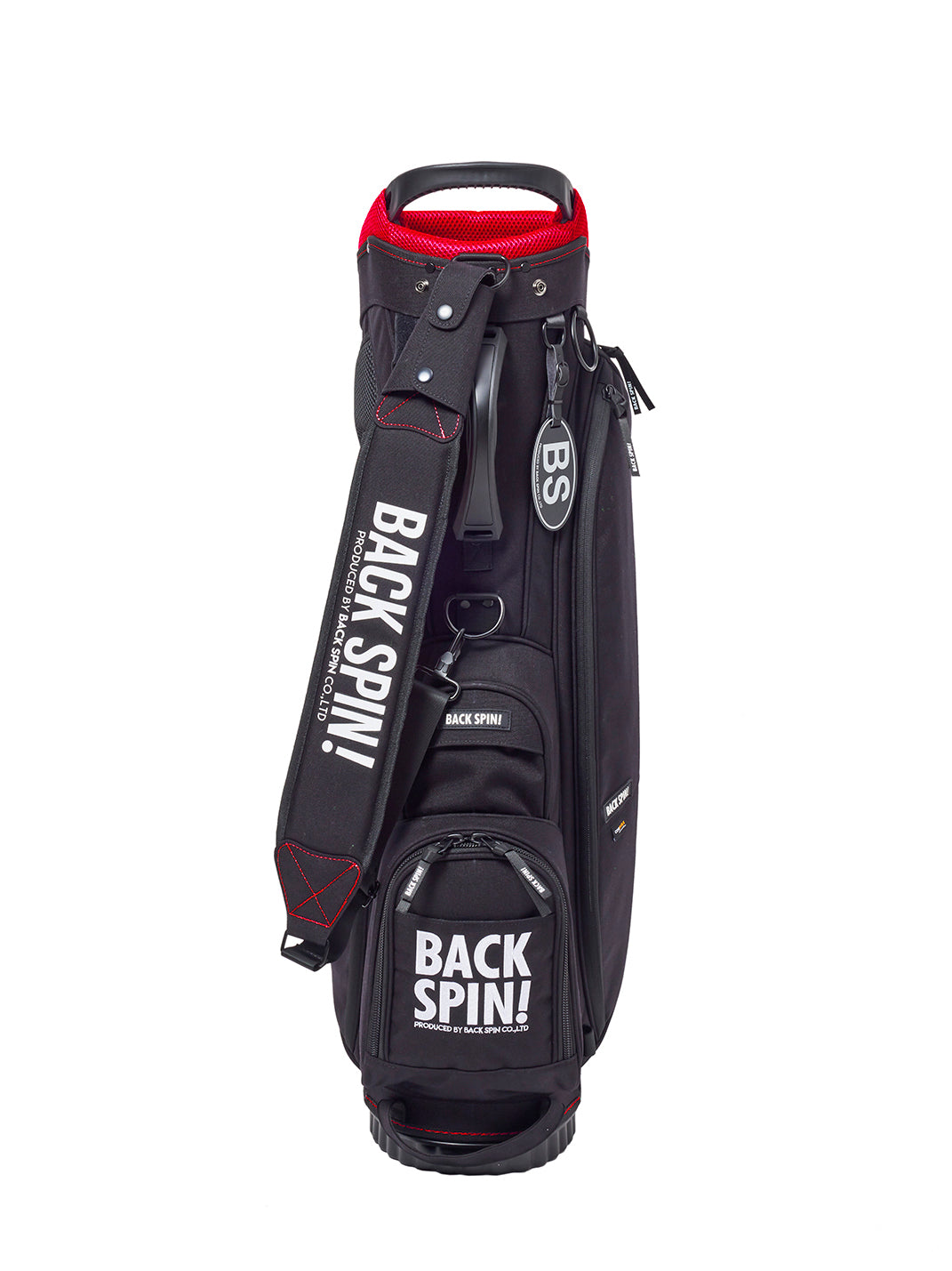 ［BACK SPIN!］CORDURA STAND CADDIE BAG SOLID