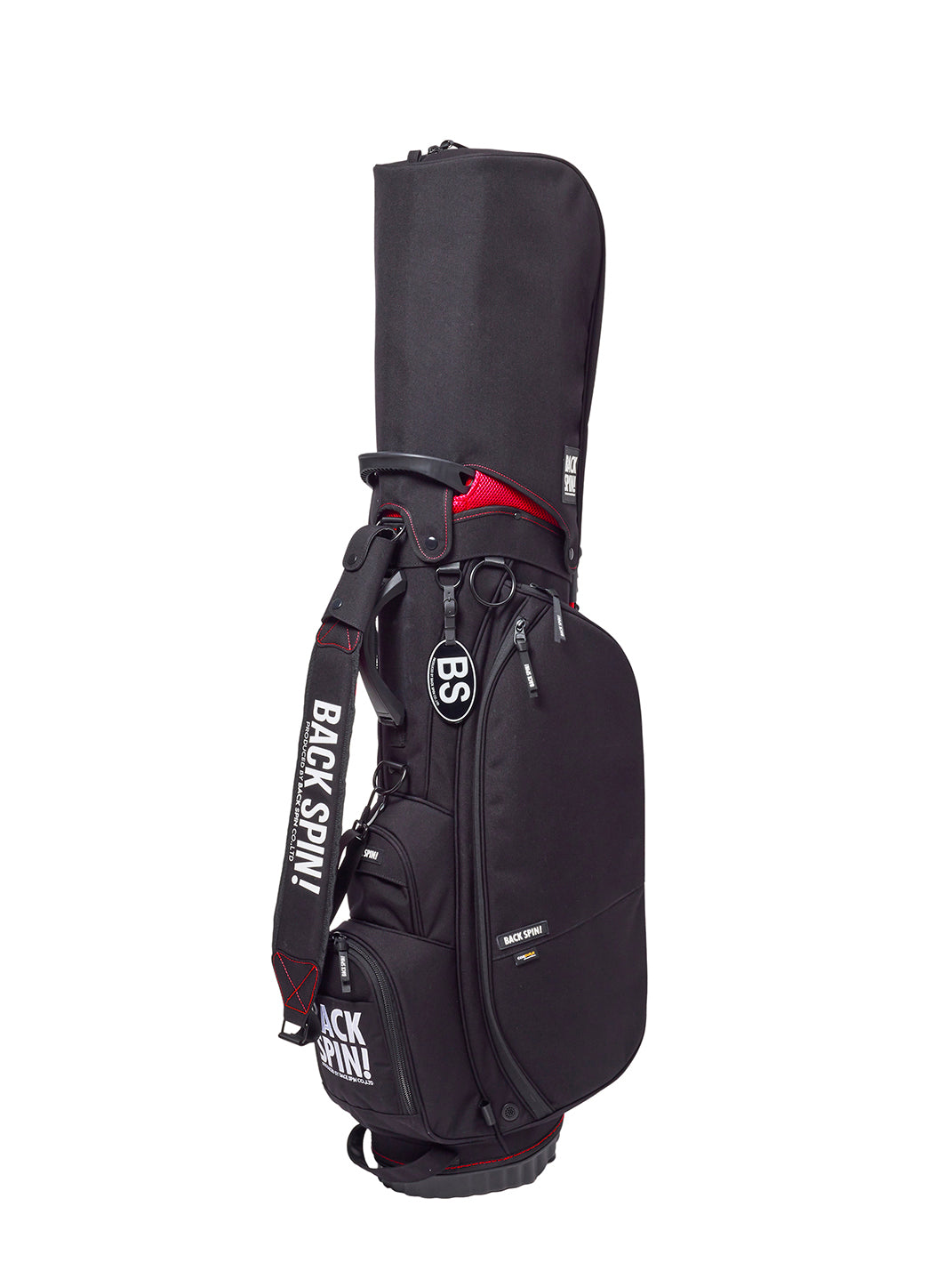 ［BACK SPIN!］CORDURA STAND CADDIE BAG SOLID