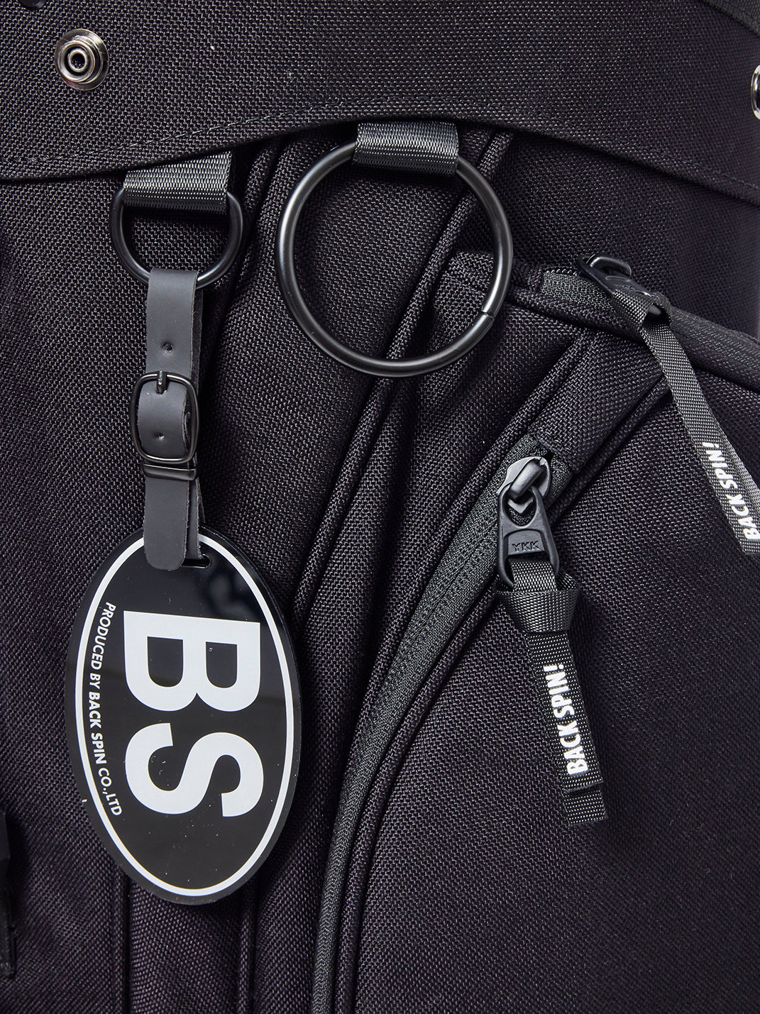 ［BACK SPIN!］CORDURA STAND CADDIE BAG SOLID
