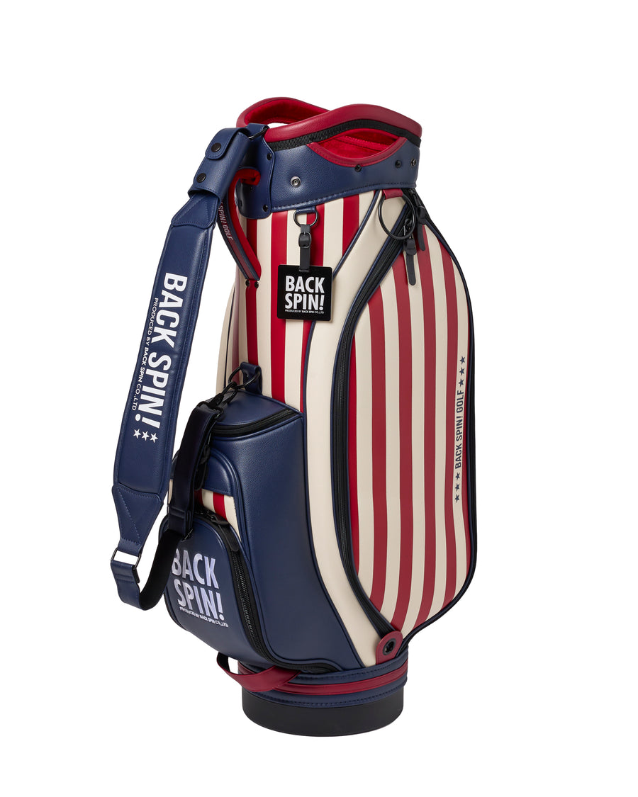 ［BACK SPIN!］STRIPE TOUR GOLF BAG