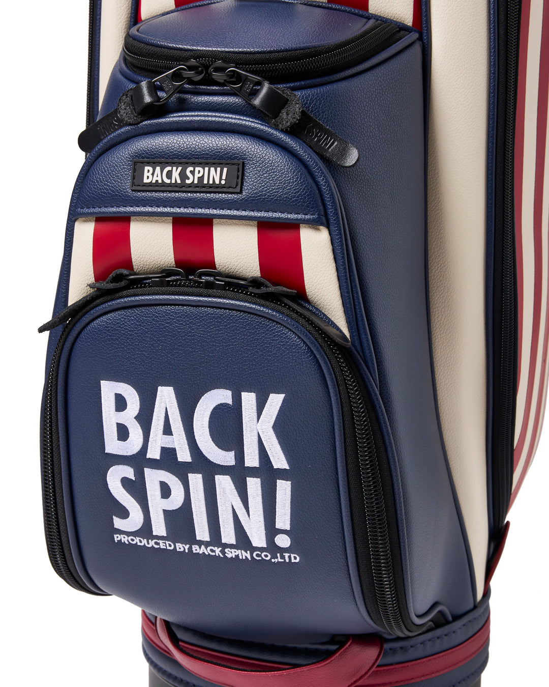［BACK SPIN!］STRIPE TOUR GOLF BAG