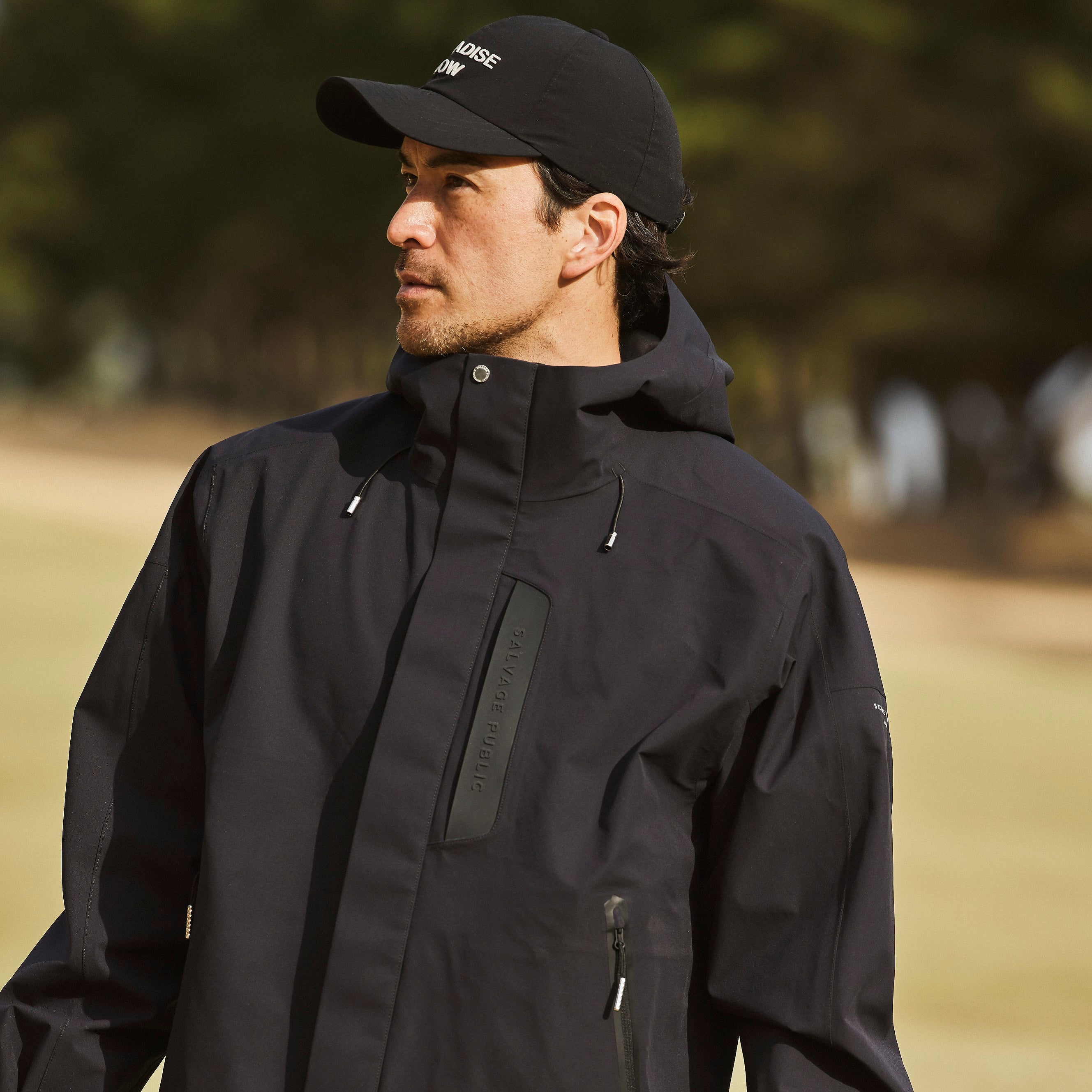 MARK & LONA ブラックレインウェア、モックシャツ、キャップ、3点セット サルベージパブリックコレパ］イリラニ レインキャップ – FUNQTEN