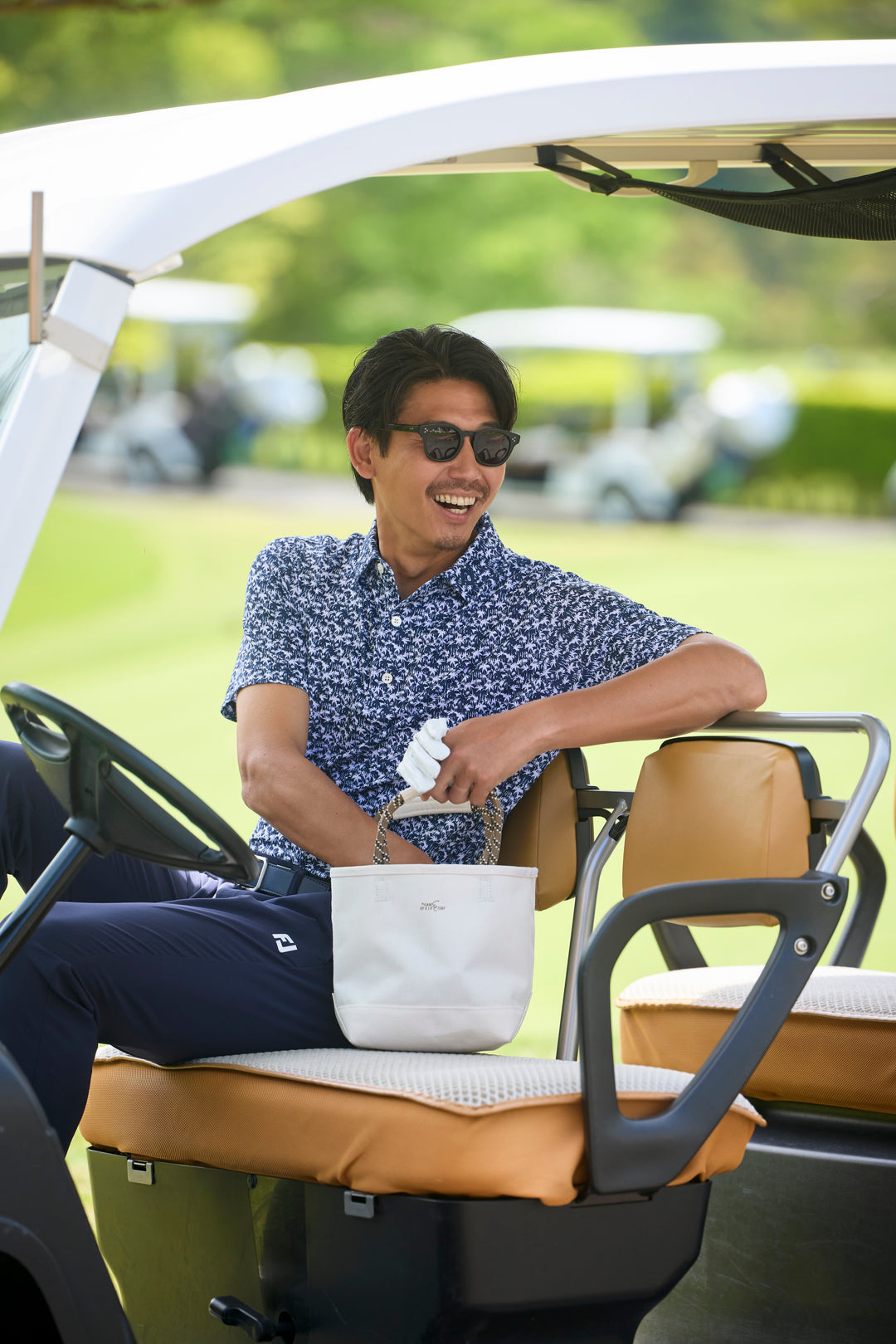 ［Admiral GOLF別注］キャンバスミニカートバッグ（撥水加工）