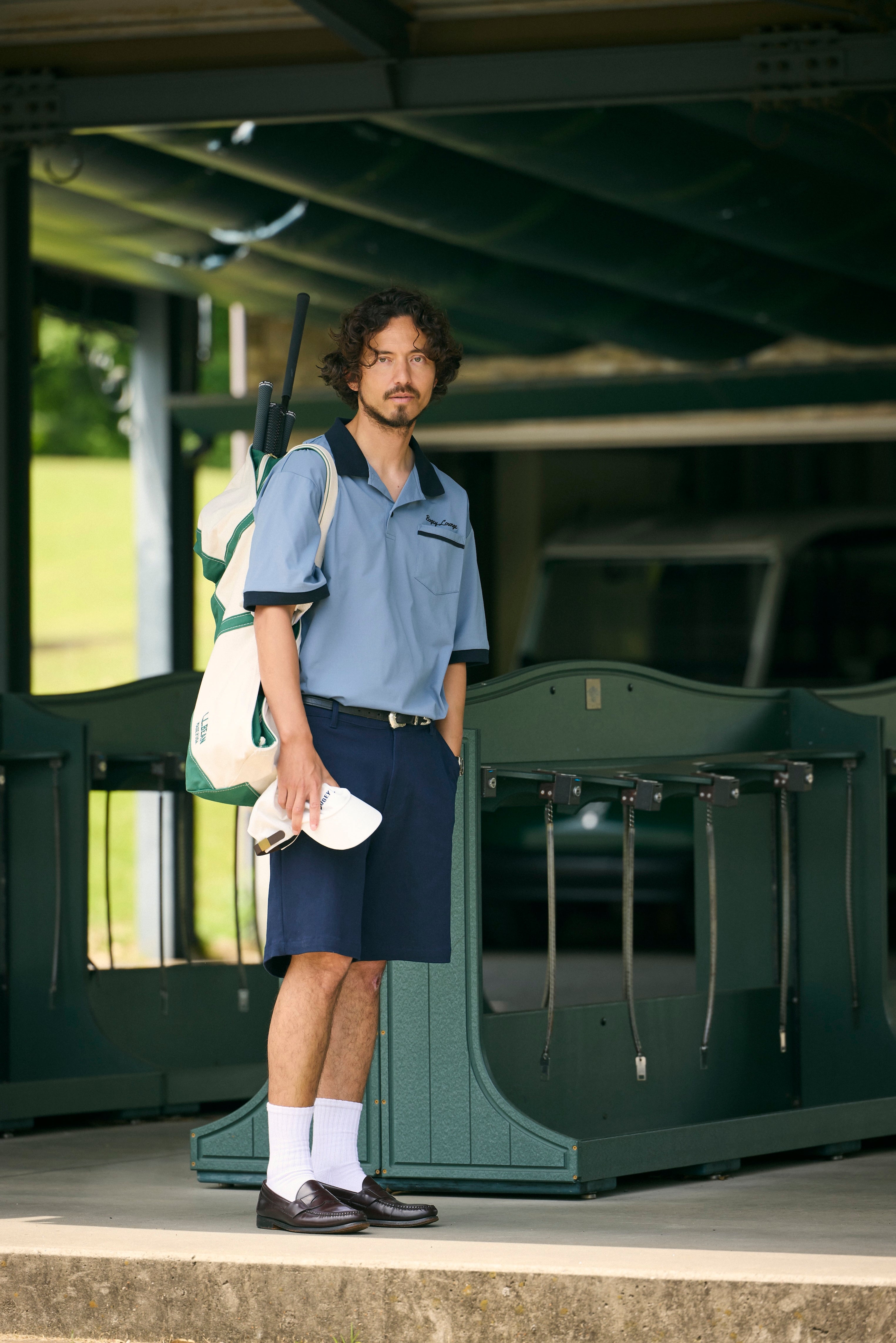 BOGEY LOUNGE］メッシュ半袖ポロシャツ – FUNQTEN