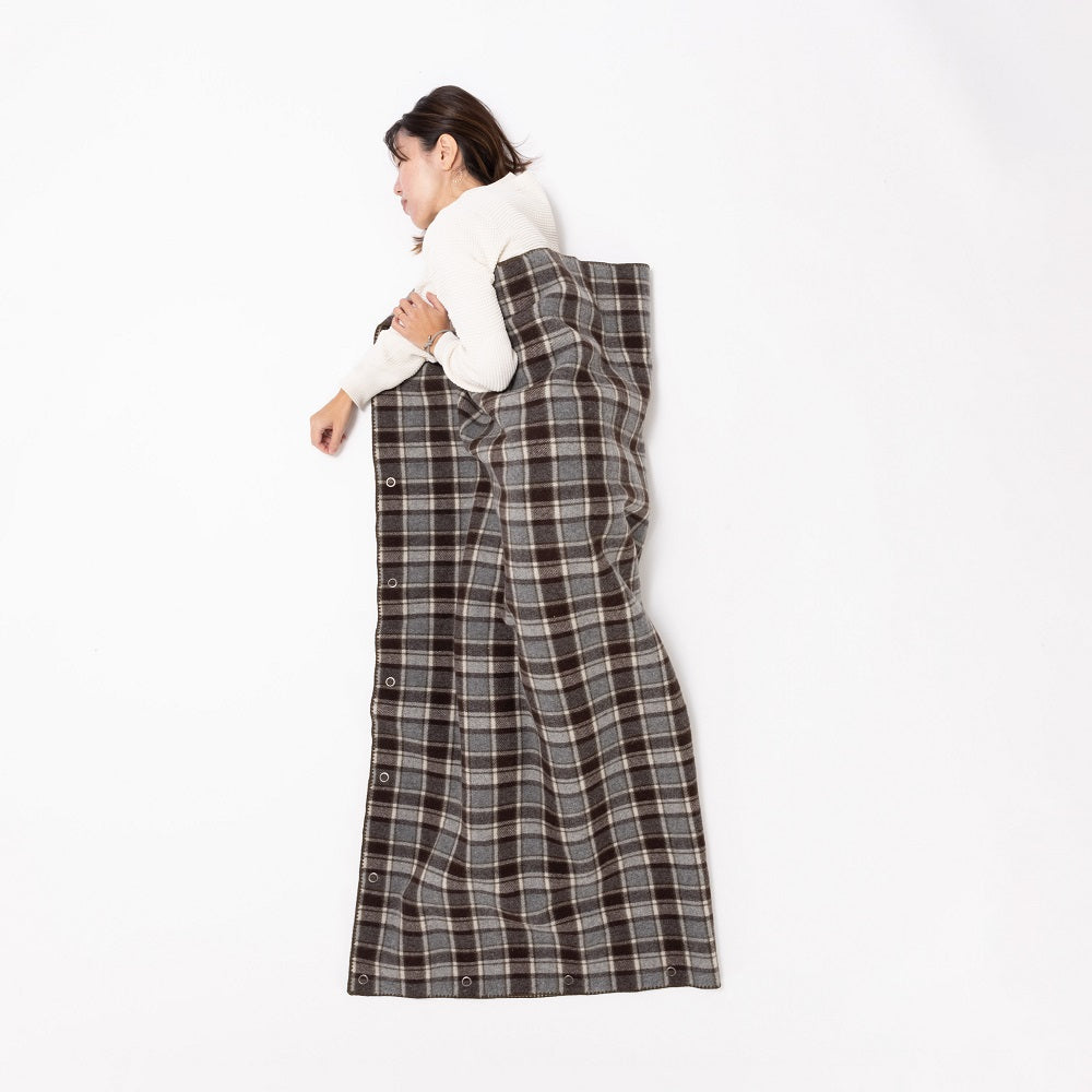［毛七×ADIT］リライト・ウールブランケット156