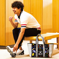 ［ディセンバーメイ 別注］Adorable collage トートバッグ