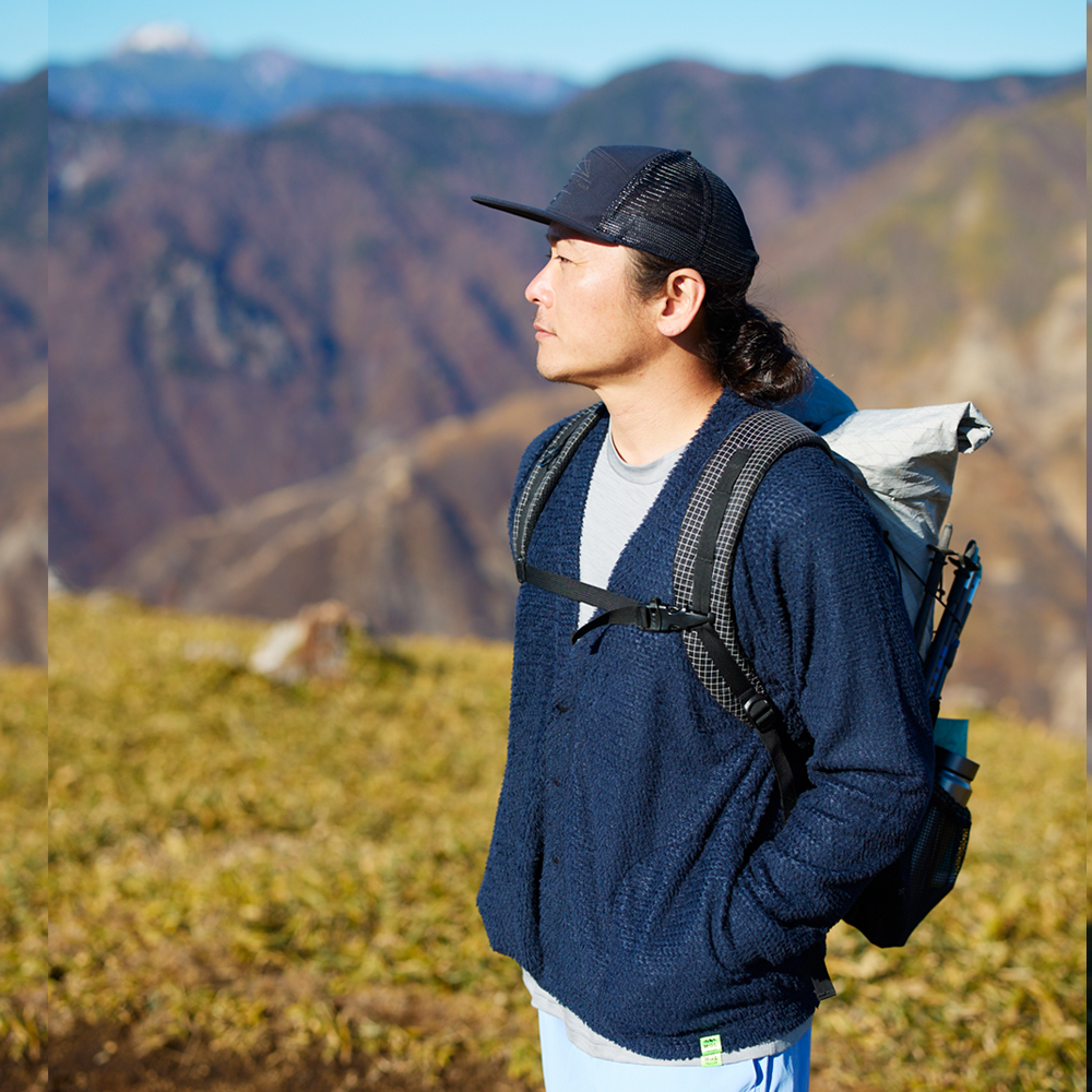 [MGL NATIVE] アルファドリフトカーディガン（Alpha Drift Cardigan）