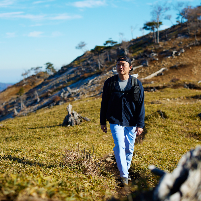 [MGL NATIVE] アルファドリフトカーディガン（Alpha Drift Cardigan）