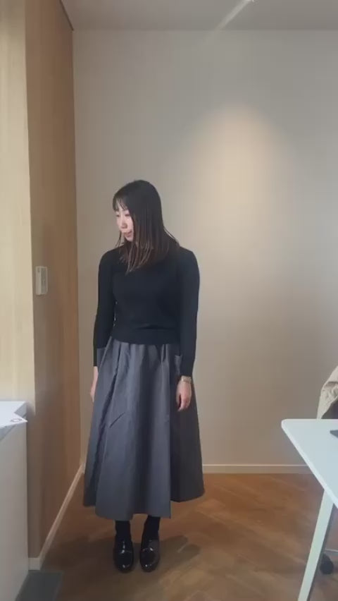 ［かわり芽］ゆったりすごせるはっ水スカート