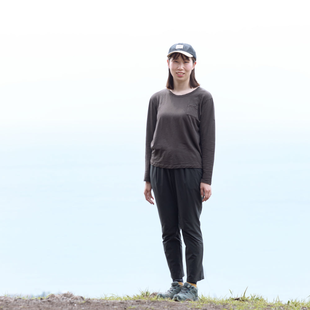 ［かわり芽］季節のかわり芽 長袖ウールTシャツ
