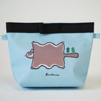 ランドネ×料理創作ユニットGoma「山の動物たちが集まるコジーバッグ（大小セット）」