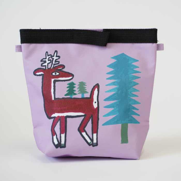 ランドネ×料理創作ユニットGoma「山の動物たちが集まるコジーバッグ（大小セット）」