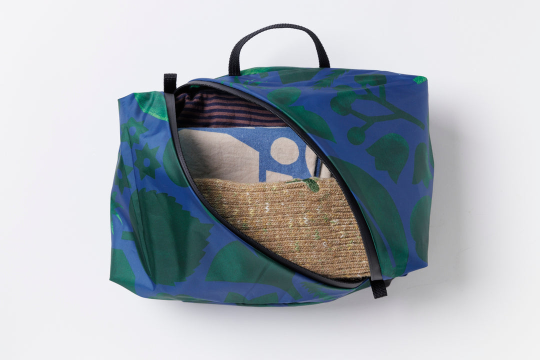 ［かわり芽×YURI MIYATA」POUCH M／ Deep Forest