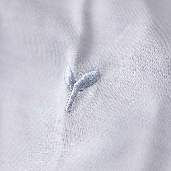 ［かわり芽］胸にポケット 長袖ウールTシャツ