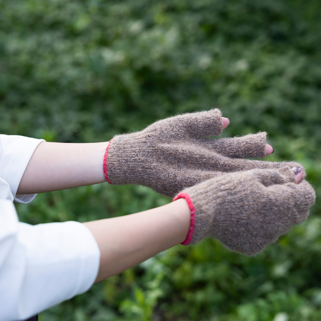 【かわり芽×TEMBEA】2FINGERLESS GUNTE ―芽吹きの手袋―